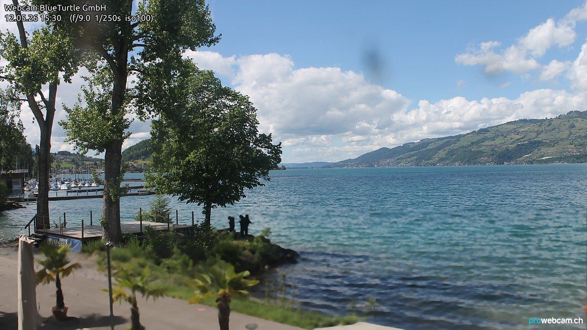 Faulensee: Bern, Schweiz: Thunersee