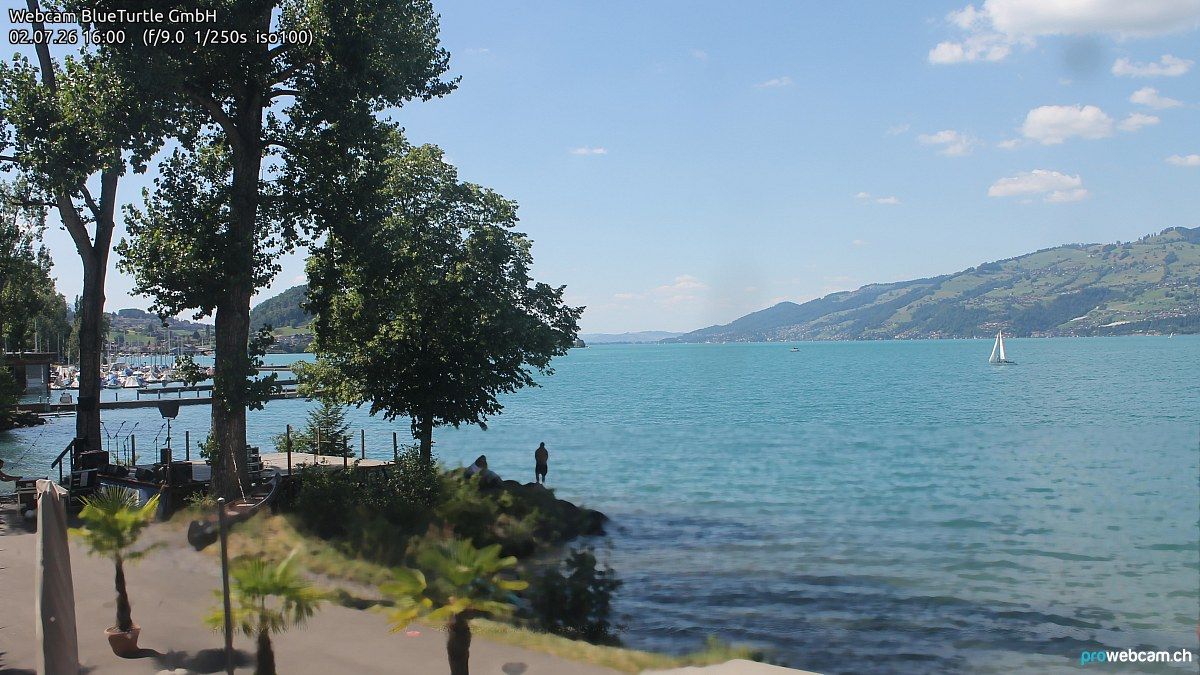 Faulensee › Nordwesten: Kantonaler Hafen Güetital