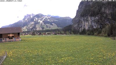 Vue webcam de jour à partir de Kandersteg › North East