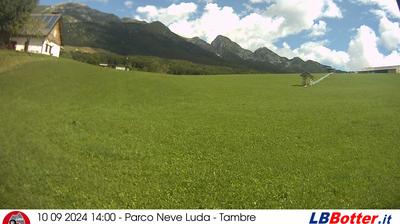 immagine della webcam nei dintorni di Alpe Nevegal: webcam Tambre