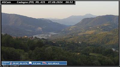 immagine della webcam nei dintorni di Fornovo di Taro: webcam Vetto