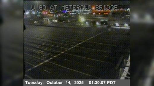 Traffic Cam Oakland › West: TVD10 -- I-80 : Metering Bridge