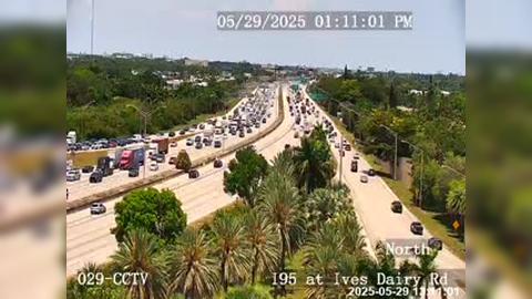 Traffic Cam Highland Lakes: I-95 at Ives Dairy Road