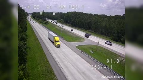 Traffic Cam Daytona Park Estates: I-4 @ MM 120.4 EB