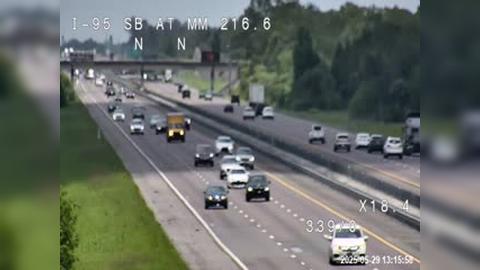 Traffic Cam Titusville: I-95 @ MM 216.6 SB