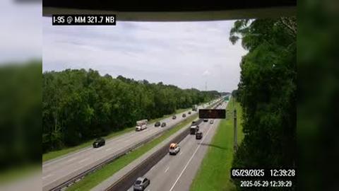 Traffic Cam Nocatee: I-95 @ MM 321.7