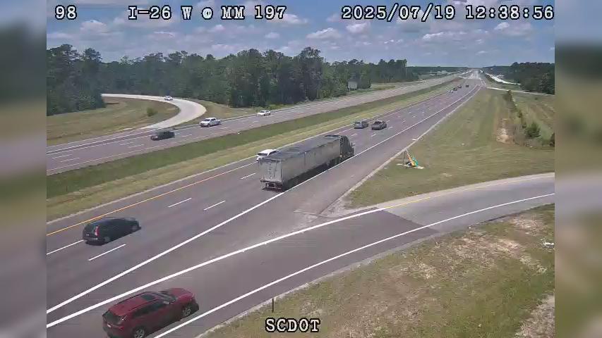 Traffic Cam Weatherstone: I-26 W @ MM 197 (Nexton Pkwy)