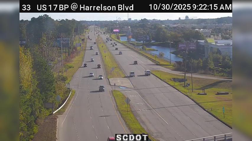 Traffic Cam Myrtle Beach: US 17 BYP @ Harrelson Blvd
