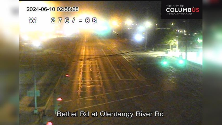 Traffic Cam Olentangy: City of Columbus) Bethel Rd at - River Rd