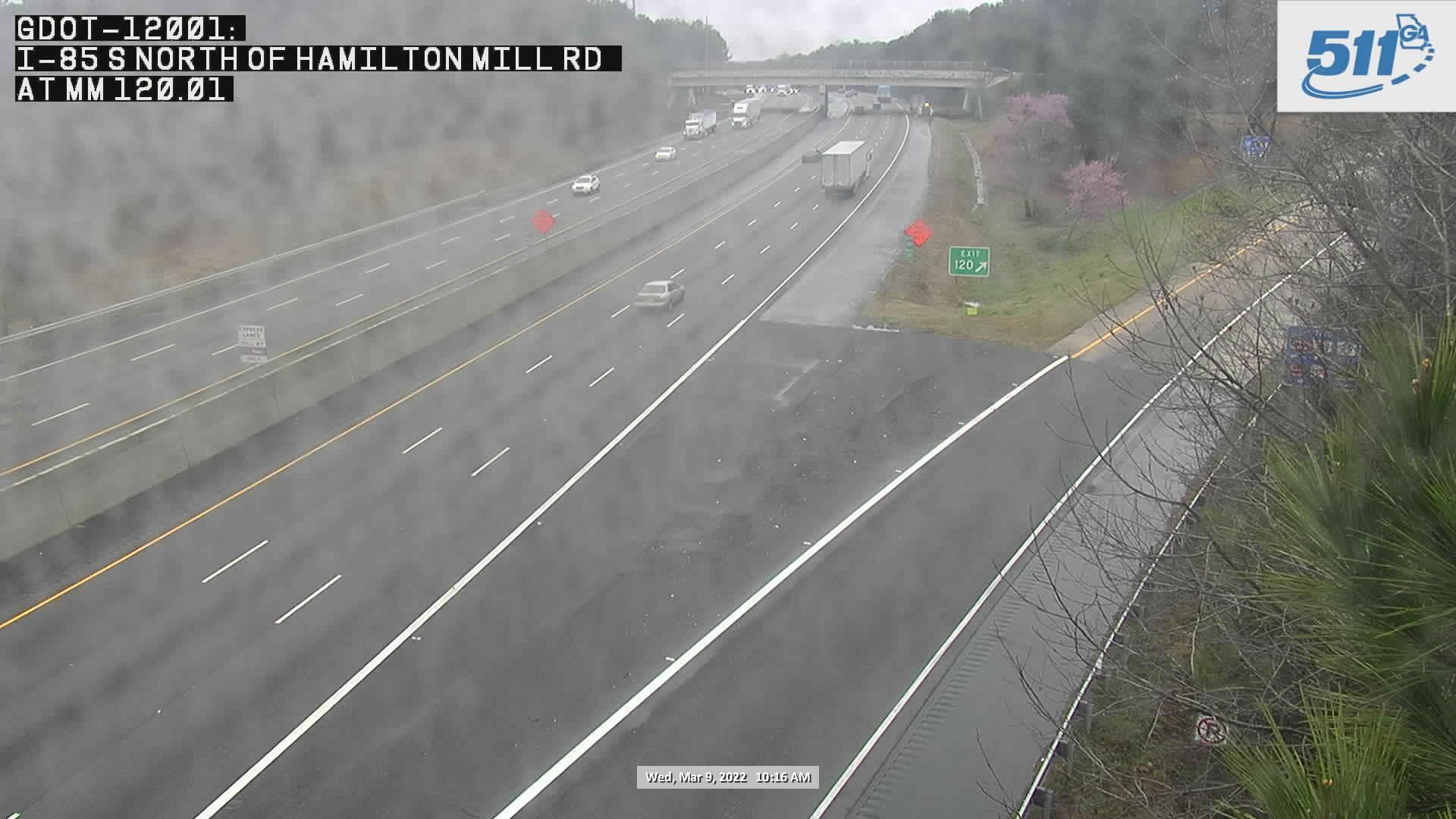 Traffic Cam Timberwood Estates: GDOT-CAM-