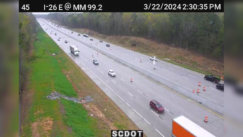 Traffic Cam Ballentine: I-26 E @ MM 98.2