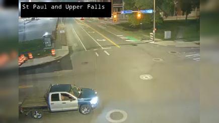 Traffic Cam Rochester: St. Paul St at Upper Falls St