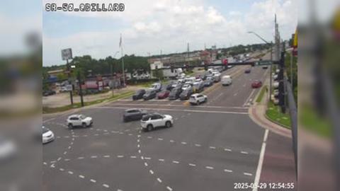 Traffic Cam Winter Garden: SR-50 EB at Dillard