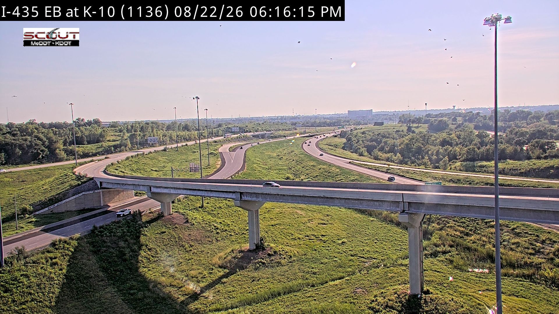 Traffic Cam Lenexa: I- E @ K-
