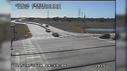 Traffic Cam Manvel › North: SH-6 @ CR918