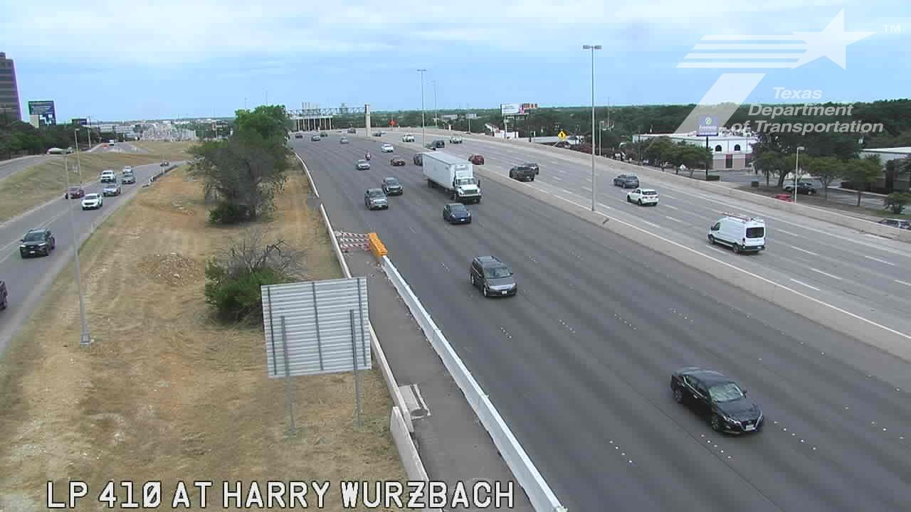 Traffic Cam San Antonio › East: LP 410 at Harry Wurzbach