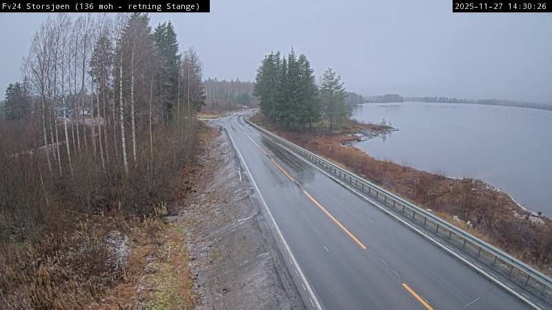 Traffic Cam Sand: F24 Storsjøen (Stange)
