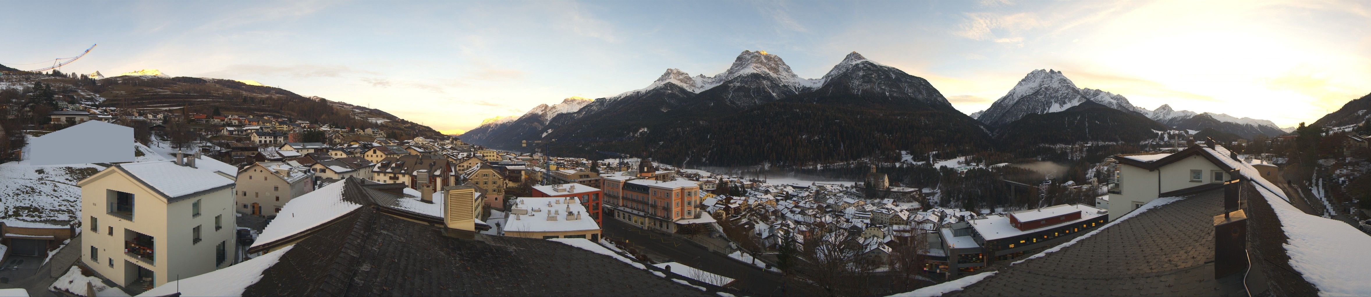 Scuol: San Bastian: Hotel Belvédère