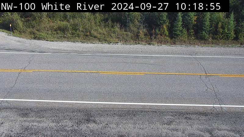 Traffic Cam Unorganized Thunder Bay District: Highway 17 near White River
