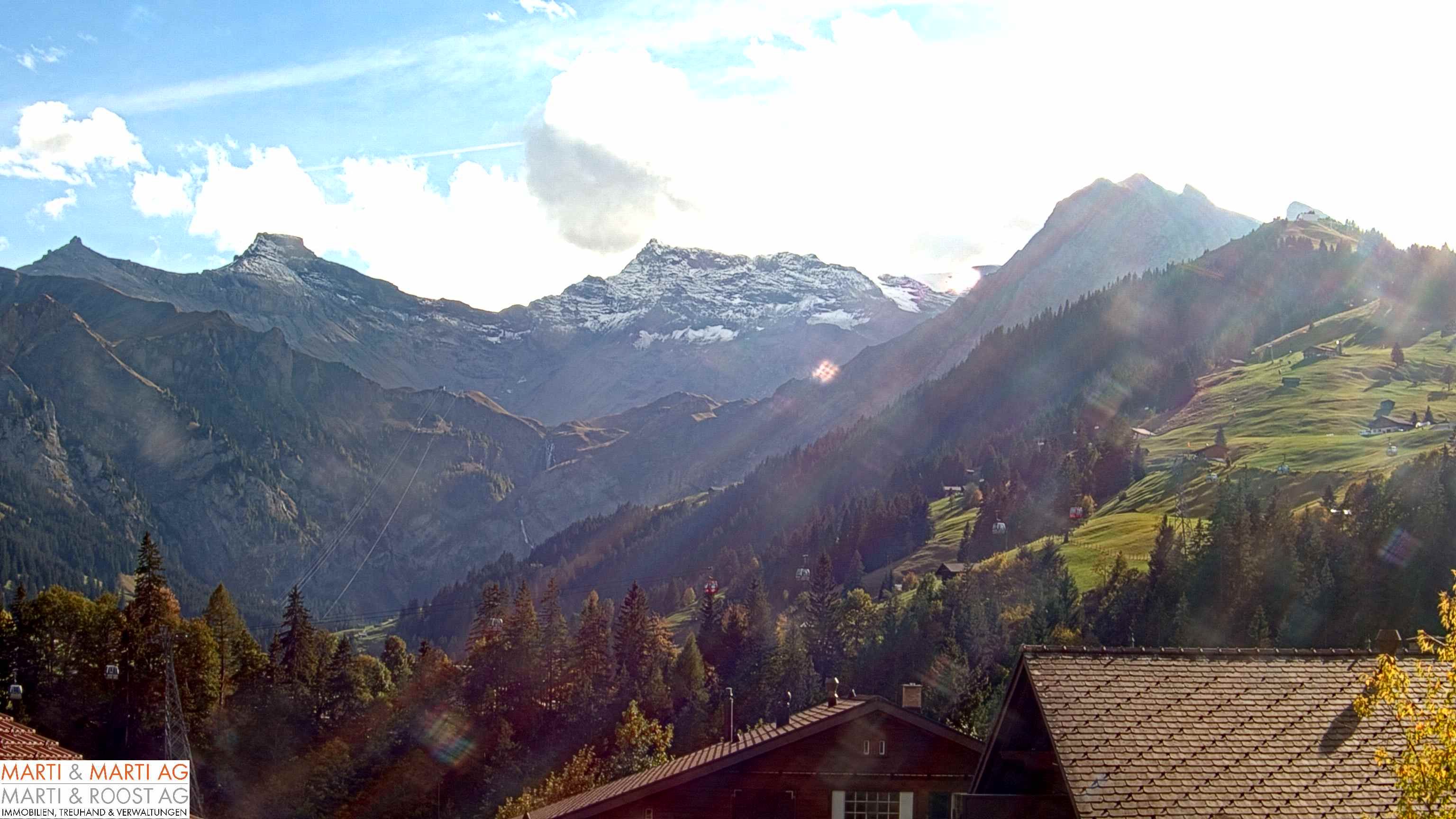 Adelboden: Ortsteil Gruebi, 1350 m.ü.M