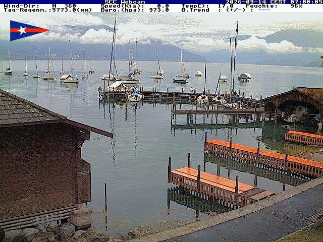 Cham › Südosten: Segel Club Cham - Zugersee