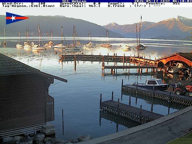 Cham › Südosten: Segel Club Cham - Zugersee