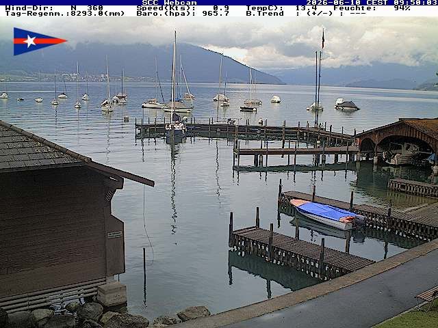 Cham › Südosten: Segel Club Cham - Zugersee