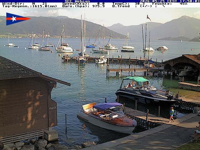 Cham › Südosten: Segel Club Cham - Zugersee