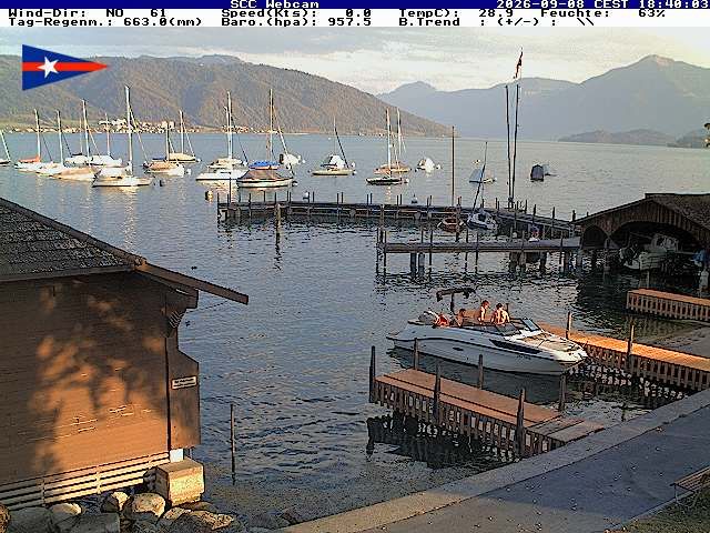 Cham › Südosten: Segel Club Cham - Zugersee