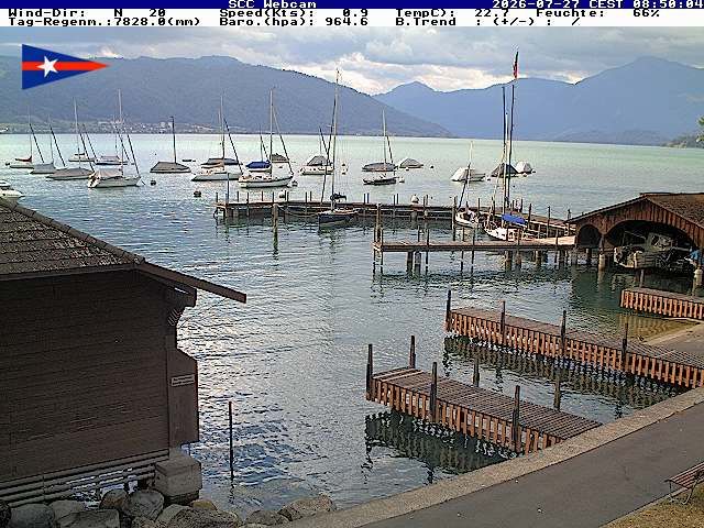 Cham › Südosten: Segel Club Cham - Zugersee