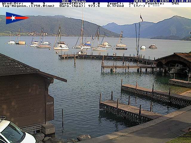 Cham › Südosten: Segel Club Cham - Zugersee