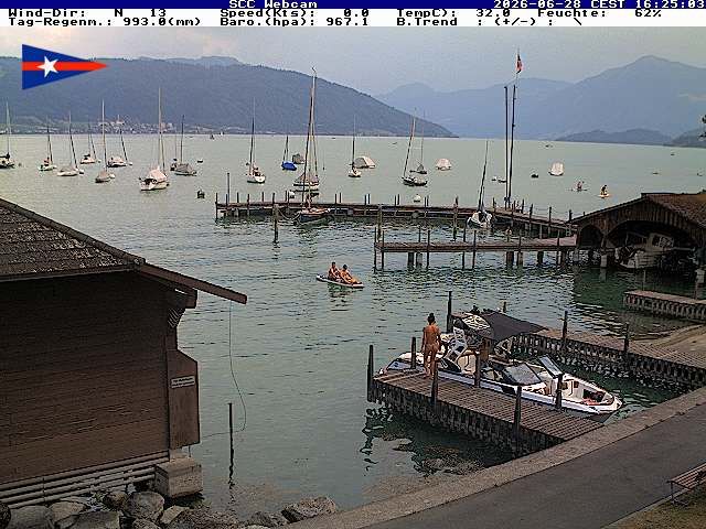 Cham › Südosten: Segel Club Cham - Zugersee