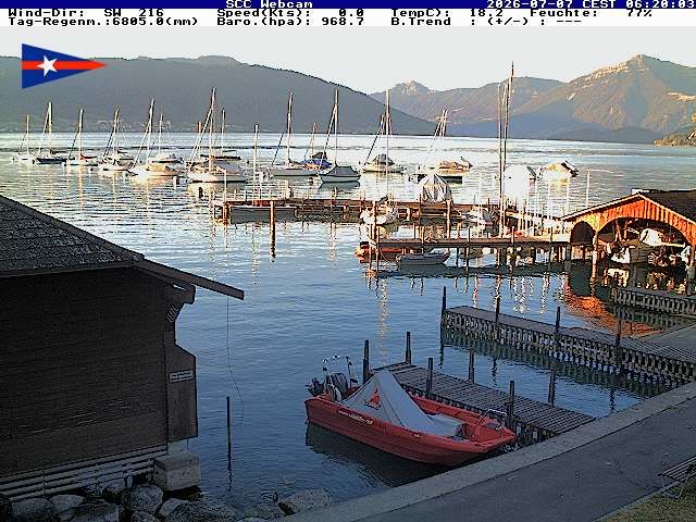 Cham › Südosten: Segel Club Cham - Zugersee