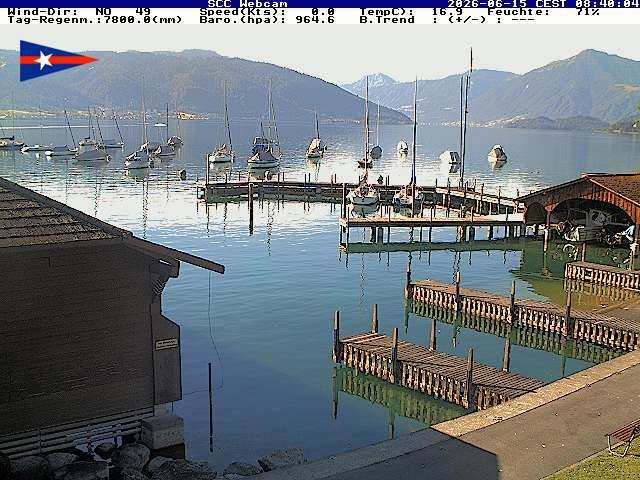 Cham › Südosten: Segel Club Cham - Zugersee