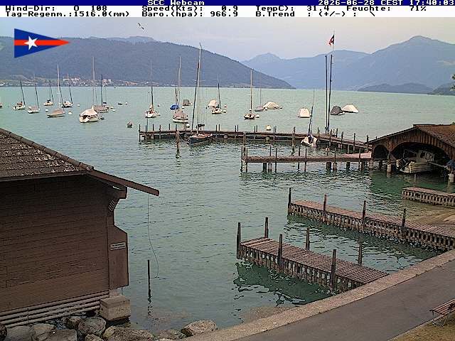 Cham › Südosten: Segel Club Cham - Zugersee