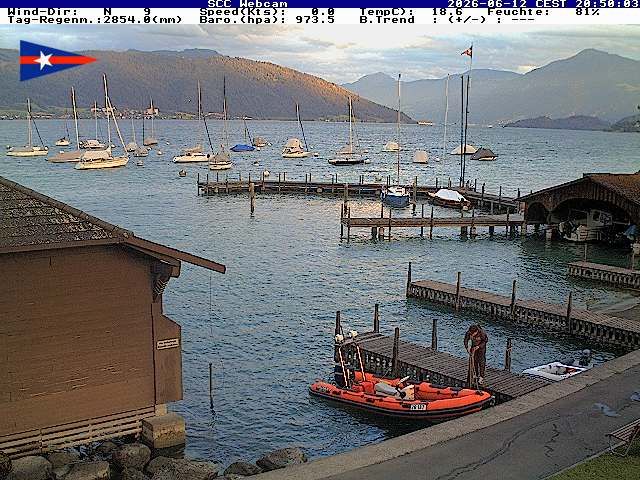 Cham › Südosten: Segel Club Cham - Zugersee