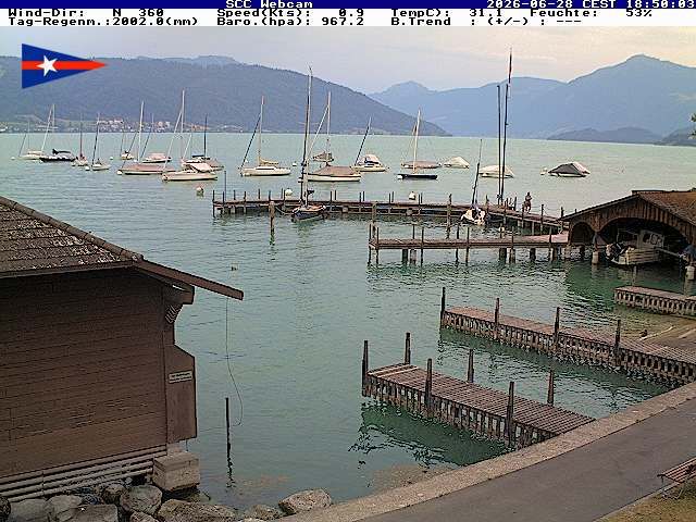 Cham › Südosten: Segel Club Cham - Zugersee
