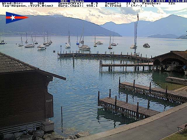 Cham › Südosten: Segel Club Cham - Zugersee