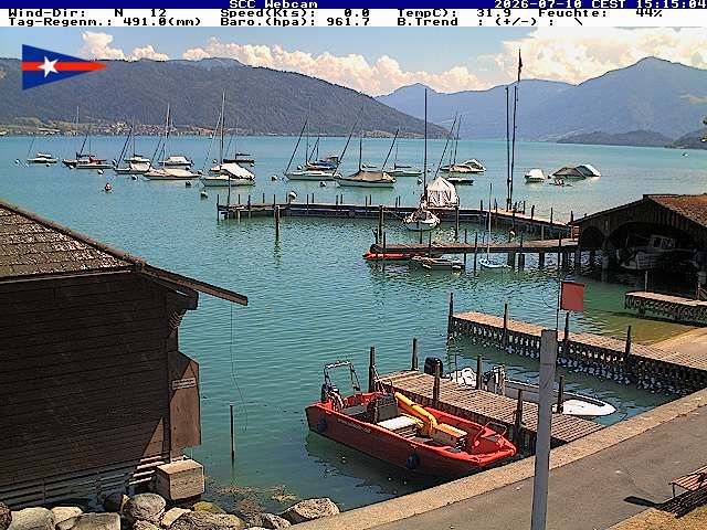 Cham › Südosten: Segel Club Cham - Zugersee