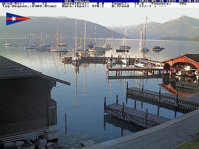 Cham › Südosten: Segel Club Cham - Zugersee