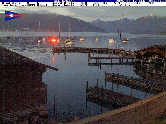 Cham › Südosten: Segel Club Cham - Zugersee