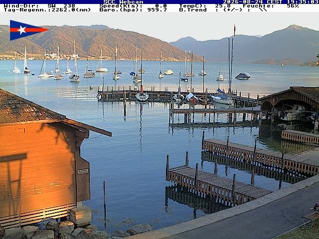 Cham › Südosten: Segel Club Cham - Zugersee