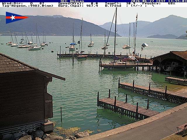 Cham › Südosten: Segel Club Cham - Zugersee