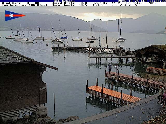 Cham › Südosten: Segel Club Cham - Zugersee