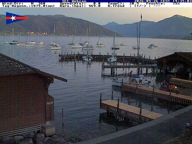 Cham › Südosten: Segel Club Cham - Zugersee