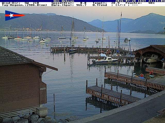 Cham › Südosten: Segel Club Cham - Zugersee