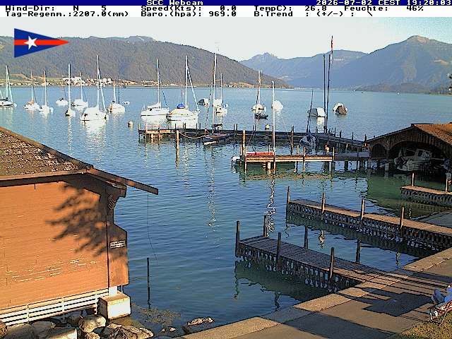 Cham › Südosten: Segel Club Cham - Zugersee