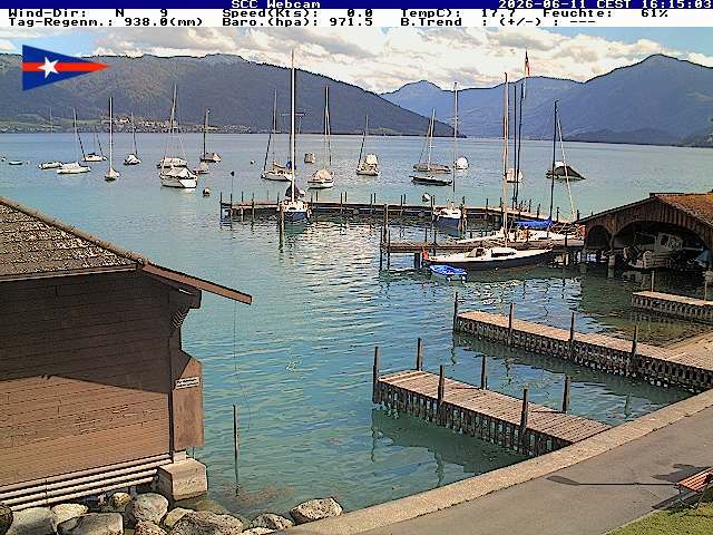 Cham › Südosten: Segel Club Cham - Zugersee