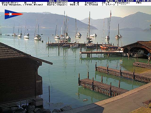 Cham › Südosten: Segel Club Cham - Zugersee