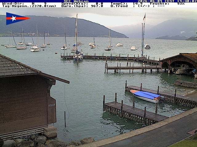 Cham › Südosten: Segel Club Cham - Zugersee